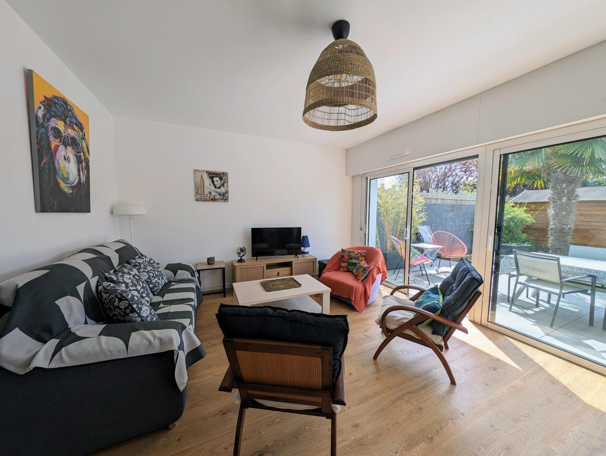 Maison Spacieuse Avec Jardin Proche Plage & Centre Pornic Exterior foto